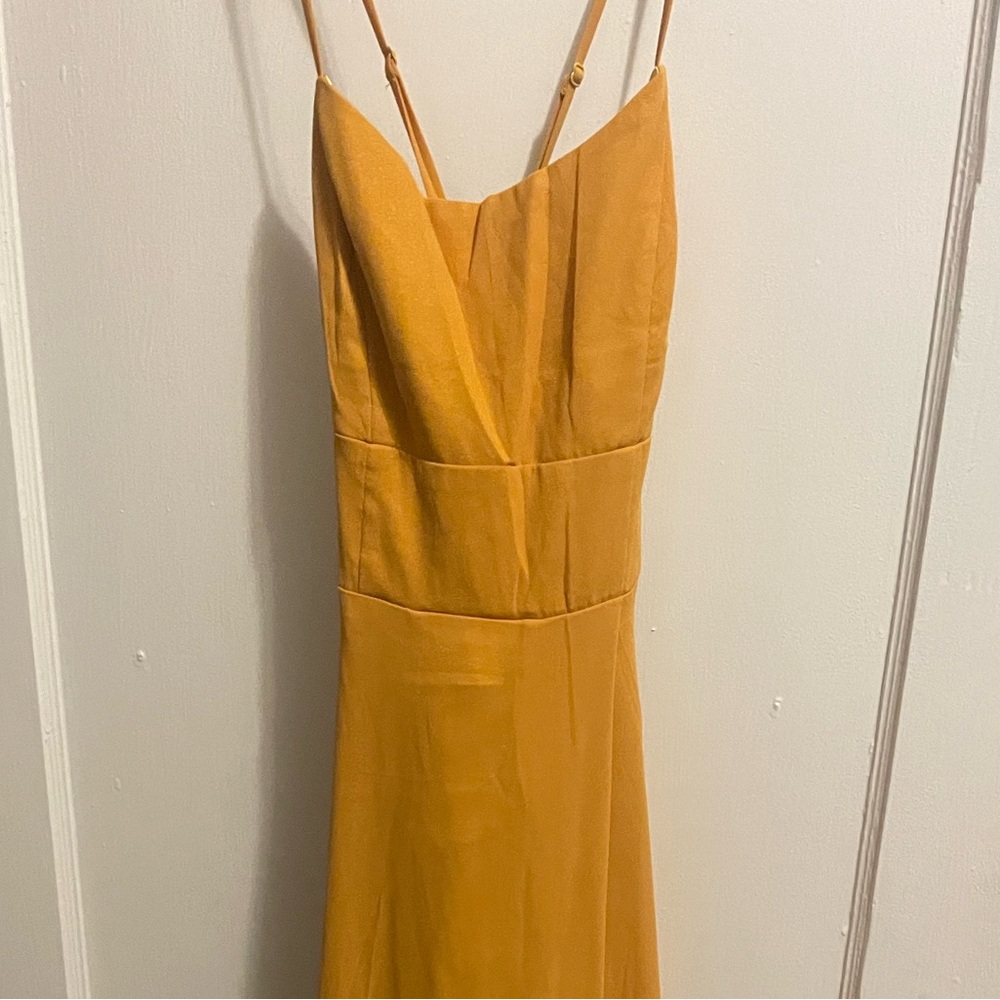 Yellow dresss